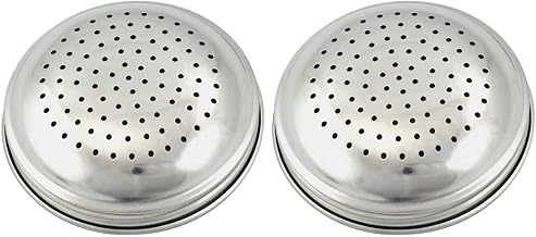 American Metalcraft 12 oz Dredge Shaker Top w/Small Round Holes (Pack of 2)