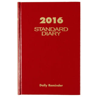Standard Diary by AT-A-GLANCE – Paper, red, Model SD38713