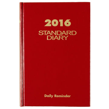 Standard Diary by AT-A-GLANCE – Paper, red, Model SD38713