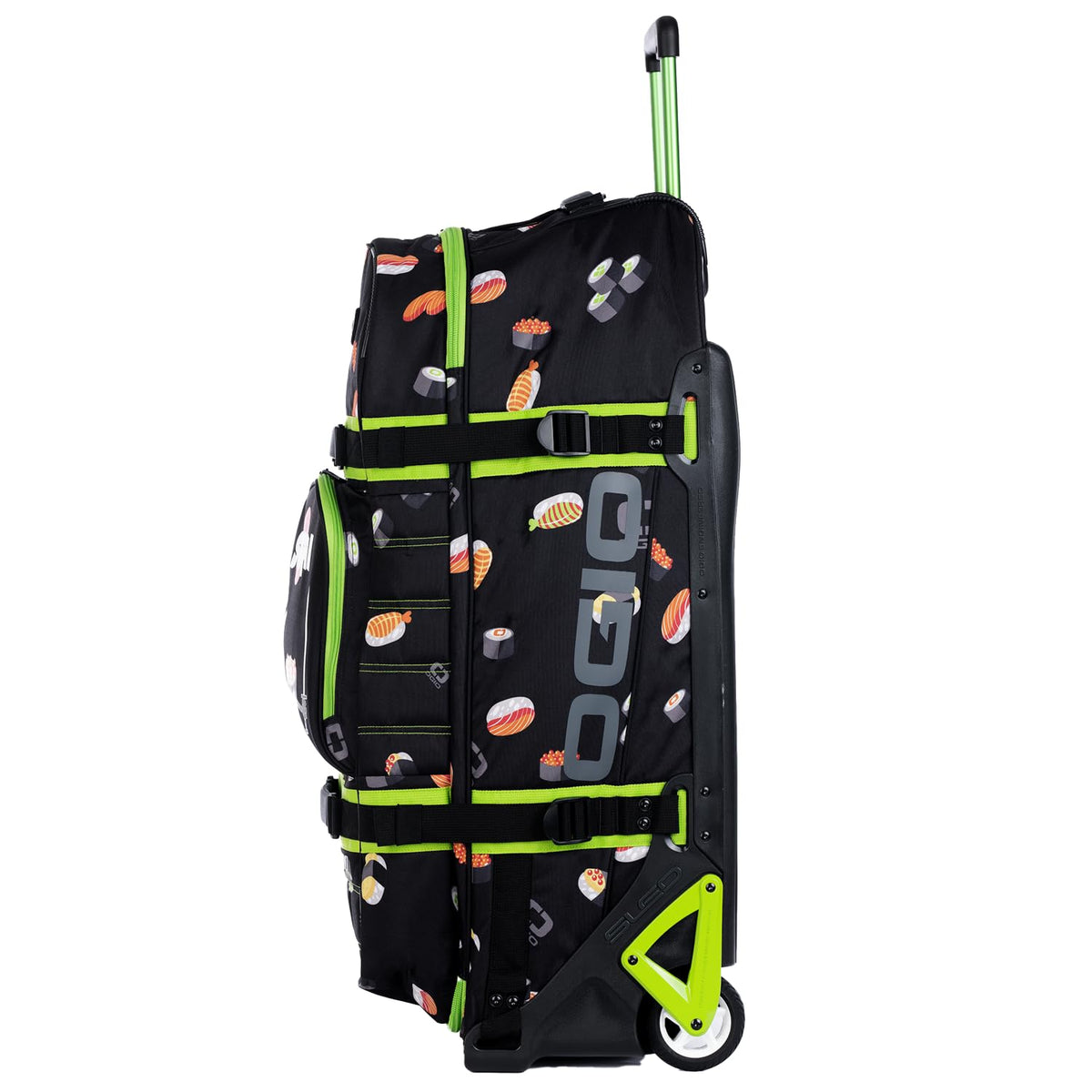 Rig 9800 Pro Wheeled Gear Bag With Boot Bag LE Sushi by OGIO – One Size, 125 liters, Nylon, Sushi, Model 801003.23