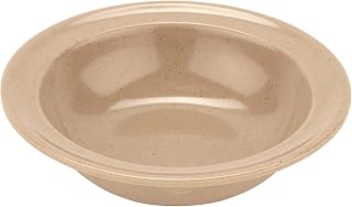 G.E.T. DN-350-S Sandstone 5 oz. Rimmed Bowl (Pack of 12)
