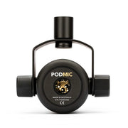 PodMic Broadcast-Grade Dynamic Microphone for Podcast Application by Rode – Metal, Black, Model PodMic 2-Pack