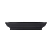 14" x 8" Black Rectangular Heavy-Duty Melamine Plastic Serving Platter by Elite Global Solutions – 14" x 8", 2.5 quarts, Melamine, Black, Model M85145-B
