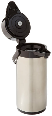 Vacuum Server by Winco – 84.5 Ounces, 2.5 liters, Stainless Steel, Silver, Model apsp-925
