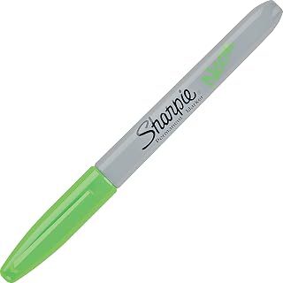 Sharpie Neon Fine Point Permanent Marker, Open Stock, Green (1860447)