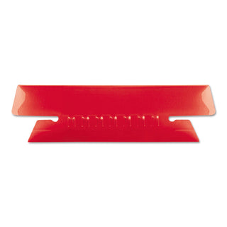 4312RED Hanging File Folder Tabs by Pendaflex – One Size, Plastic, White, Model PFX4312RED