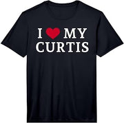 I Love My Curtis, I Heart My Curtis Performance T-Shirt