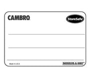 Food Rotation Labels - Food Rotation Labels Dissolvable 1-1/4"Wx2"D Blank Labels by Cambro – 1.25*2 inches, Nonstick, White, Model 1252SLINB250