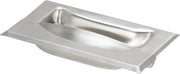 Component Hardware 4" Stainless Steel Recessed Drawer Pull - P63-1012