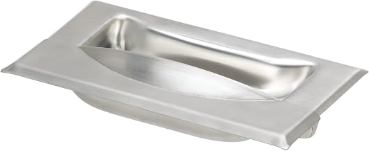 Component Hardware 4" Stainless Steel Recessed Drawer Pull - P63-1012