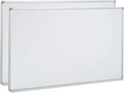 Global Industrial 96" W x 48" H Magnetic Whiteboard, Steel Surface