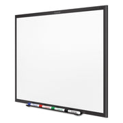 Quartet Black / 96"W x 48"H / Nano-Clean Magnetic Dry Erase Boards