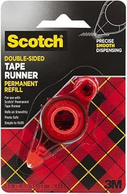Scotch Double Sided Adhesive Tape Runner Refill, 0.31 x 49 Feet, 1-Pack