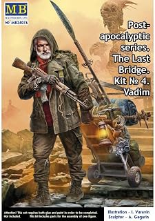 Masterbox MAS24076 1:24-The Last Bridge, Kit no 4, Vadim Scale Model, Unpainted