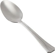 Winco 12-Piece Victoria Teaspoon Set, 18-8 Stainless Steel,Silver | Dishwasher safe, Restaurant service, Great for Tea or Coffee Service, Desserts and Table Service