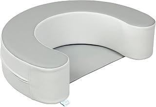 ECR4Kids SoftZone Sit-Up Support Ring, Baby Essentials, Grey/Light Grey