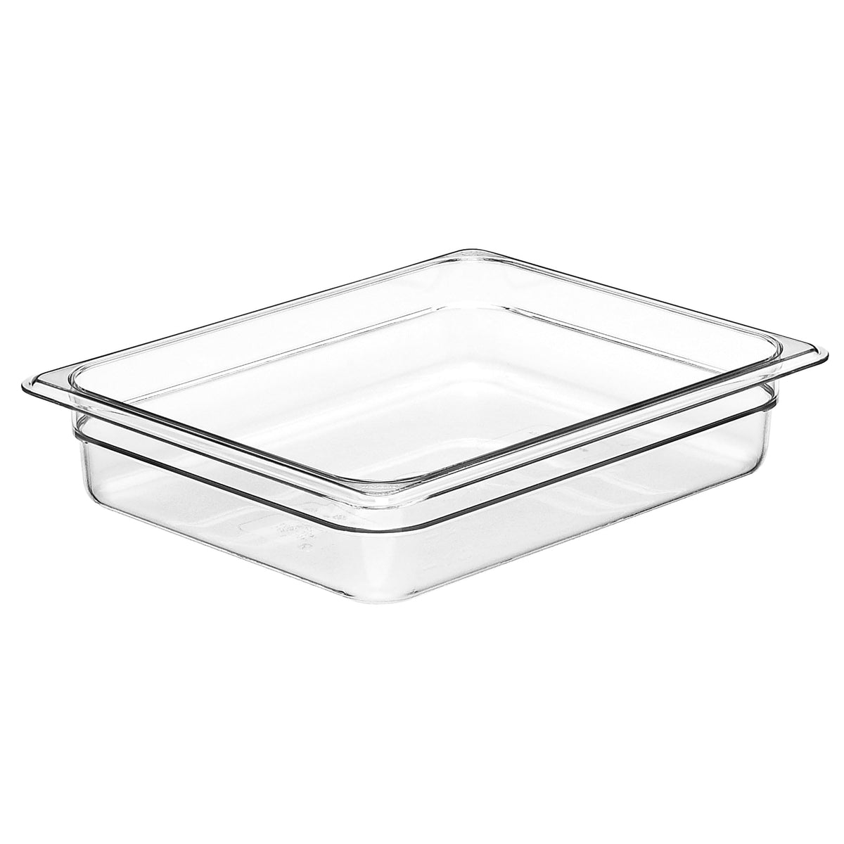 22CW 4.1 qt Capacity by Cambro – Half Size, 2.5 inches, Polycarbonate, Clear, Model 22CW135