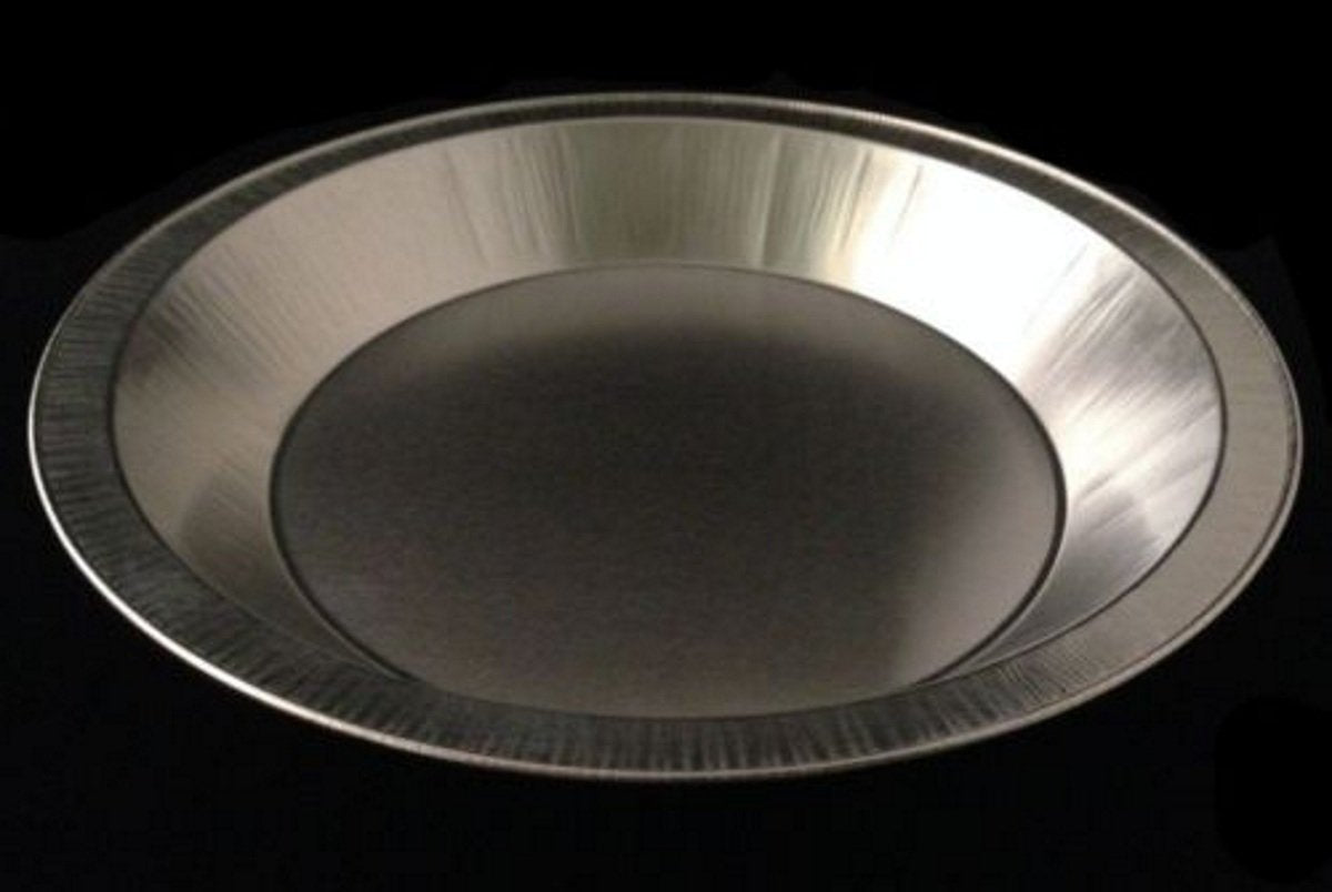 Disposable Smooth-Wall Aluminum Pie Pans Plate Tin - 9" Aluminum Baking Pan for Baking by Handi-Foil – 9", 28 fluid_ounces, Aluminum, Silver, Model unknown