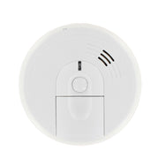 Hardwire Smoke Detector with 9V Battery Backup and Front Load Battery Door | Model I4618AC by Kidde – 5.6 in diameter x 1.8 in depth, White, Model 21007581