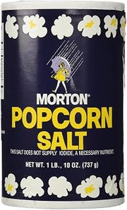 Morton Popcorn Salt Seasoning, Food Service, 26 oz