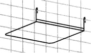 Metro STP3BR SmartWall Insert Pan Holder