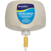 Walnut Scrub Heavy Duty Hand Cleaner by Global Industrial – 4 Count (Pack of 1), Tan, Model 641455