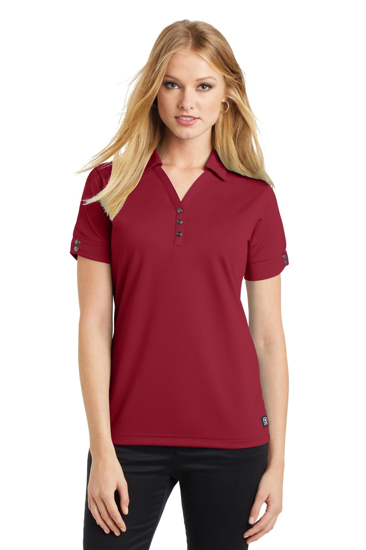 ® - Glam Polo. LOG by OGIO – Signal Red