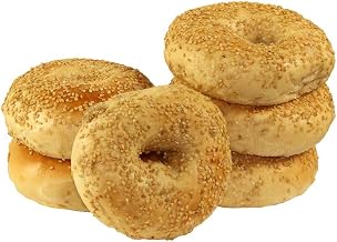 Just Bagels Sesame Bagel, 4 Ounce -- 48 per case.