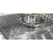 Steam Table Well Cover Double-Well Stainless Steel - 27 1/2" L x 23 3/4" W x 3 1/2" H by HUBERT – Aluminum, Silver, Model TR12901ALU