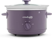 Crock-Pot Design Series 4.5 Quart Manual Slow Cooker, Purple Potato