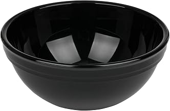Cambro 50CW110 Dinnerware Bowl Nappie 15.3oz. Black Case of 48