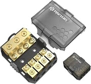 RAPTOR by METRA Electronics PRO Series MANL Fused 4-Position Distribution Block - RMANL4