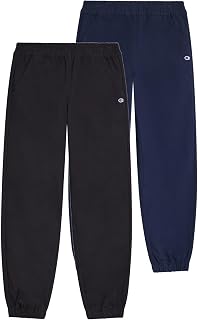Champion Boys Twill Jogger Pants Stretch Cotton Athletic Pant with Pockets