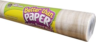 Teacher Created Resources Better Than Paper® Bulletin Board Roll, 4' x 12', Light Maple Wood, Pack of 4