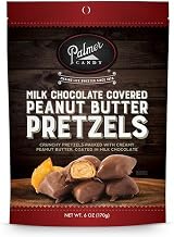 Palmer Candy Milk Chocolate Covered Peanut Butter Pretzel Nuggets, 6 Ounce - 8 per case