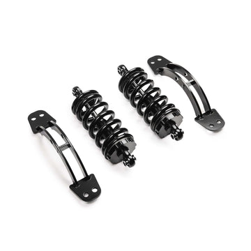 Spring Slider Kit Compatible with 1982-1992 Camaro by QA1 – Stock, Black, Model SS304-07650