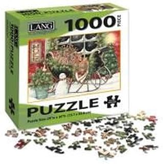 Lang - 1000 Piece Jigsaw Puzzle - Santa's Sleigh