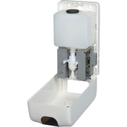 Automatic Dispenser for Hand Sanitizer/Liquid Soap by Global Industrial – 4.25"L x 6"W x 11"H, Plastic, White, Model PW-1406L