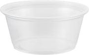 DART 325PC Conex Complements Portion/Medicine Cups, 3.25 oz, Clear (Case of 2500), 1.4"" Height, 5"" Width, 5"" Length (Pack of 2500)", Transparent