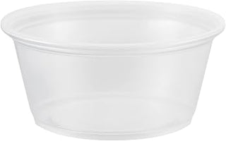 DART 325PC Conex Complements Portion/Medicine Cups, 3.25 oz, Clear (Case of 2500), 1.4"" Height, 5"" Width, 5"" Length (Pack of 2500)", Transparent