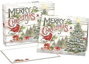 Lang, Pine Forest Boxed Christmas Cards (18 pack) w/Decorative Box by Susan Winget
