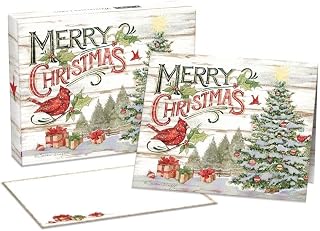 Lang, Pine Forest Boxed Christmas Cards (18 pack) w/Decorative Box by Susan Winget