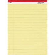 PAD LEGAL 8.5X11.75 50CT by Mead – No Size, Plastic, yellow, Model MEA59610