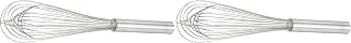 Winco 14" Stainless Steel Piano Whip (Pack of 2)