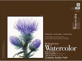 Strathmore 1289296 Quality Watercolor Pad, 12 x 18 in.