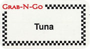 HUBERT Tuna Labels White - 1 3/4" L x 7/8" H, 1000 Labels per Roll