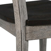 Brown Ladderback Dining Chairs Set of by Starlight Canyon Home – Solid Wood, Mahogany, Brown, Pack of 2