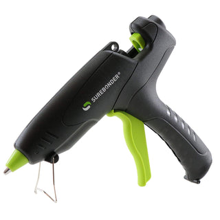 High Temperature Industrial Glue Gun by Surebonder – Full Size, Black/Green, Model PRO2-80