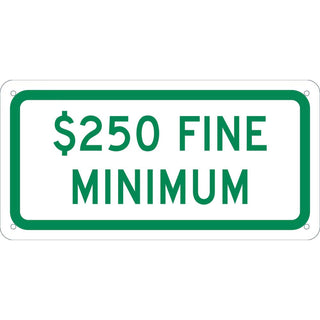 NMC Traffic Sign by National Marker – 6X12, Aluminum, White, Model TMAS16G