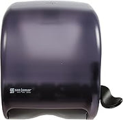 Classic Element Paper Towel Dispenser Wall-Mounted Commercial Roll Dispenser by San Jamar – Standard, Plastic, Black Pearl, Model T950TBK
